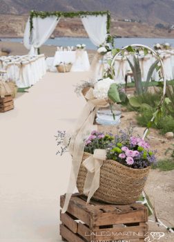 Ceremonia de estilo rústico. Los Escullos