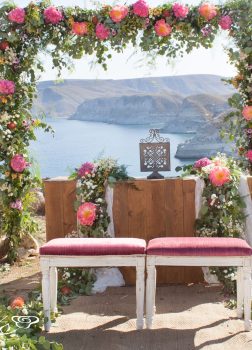 Arco de ceremonia. Agua Amarga