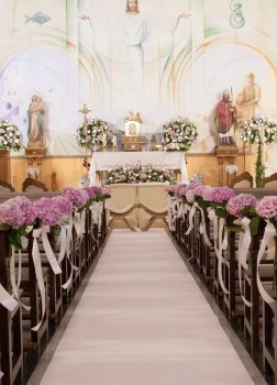 Decoración iglesia de Mojacar