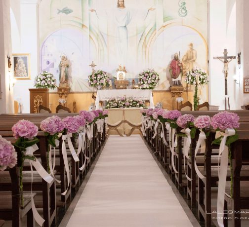 Decoración iglesia de Mojacar