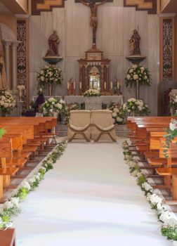 Decoración de iglesia de Macael