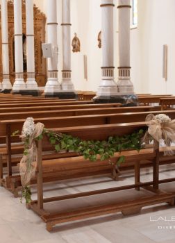 Decoración de bancos. Compañía de María