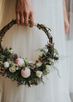 Ramo de novia . Hoop Bouquet