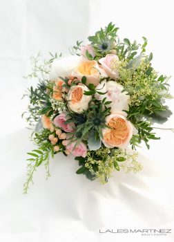 RAMO DE NOVIA EN TONOS PASTELES