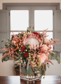 RAMO DE NOVIA DE PROTEAS