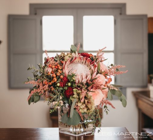 RAMO DE NOVIA DE PROTEAS