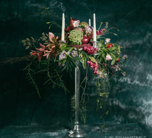 CANDELABRO FLORAL